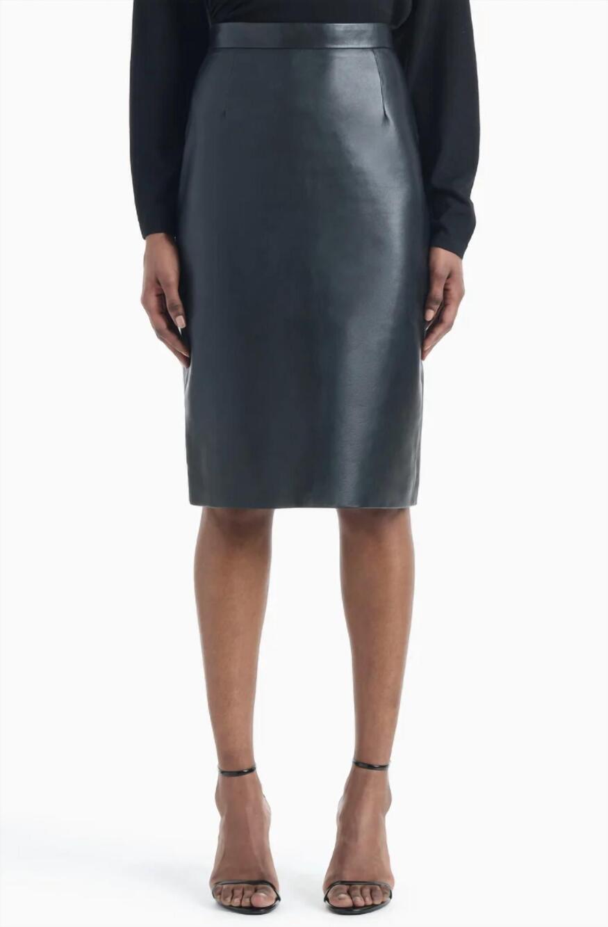 NEW ALTUZARRA hank skirt in black